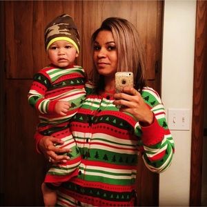 Women’s Christmas Onesie Size M EUC